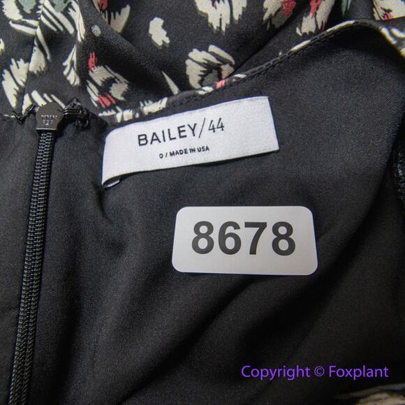 New!  Bailey 44 Olivia‎ Puff-Sleeve Leopard Print Dress, women size 0 - Picture 15 of 15